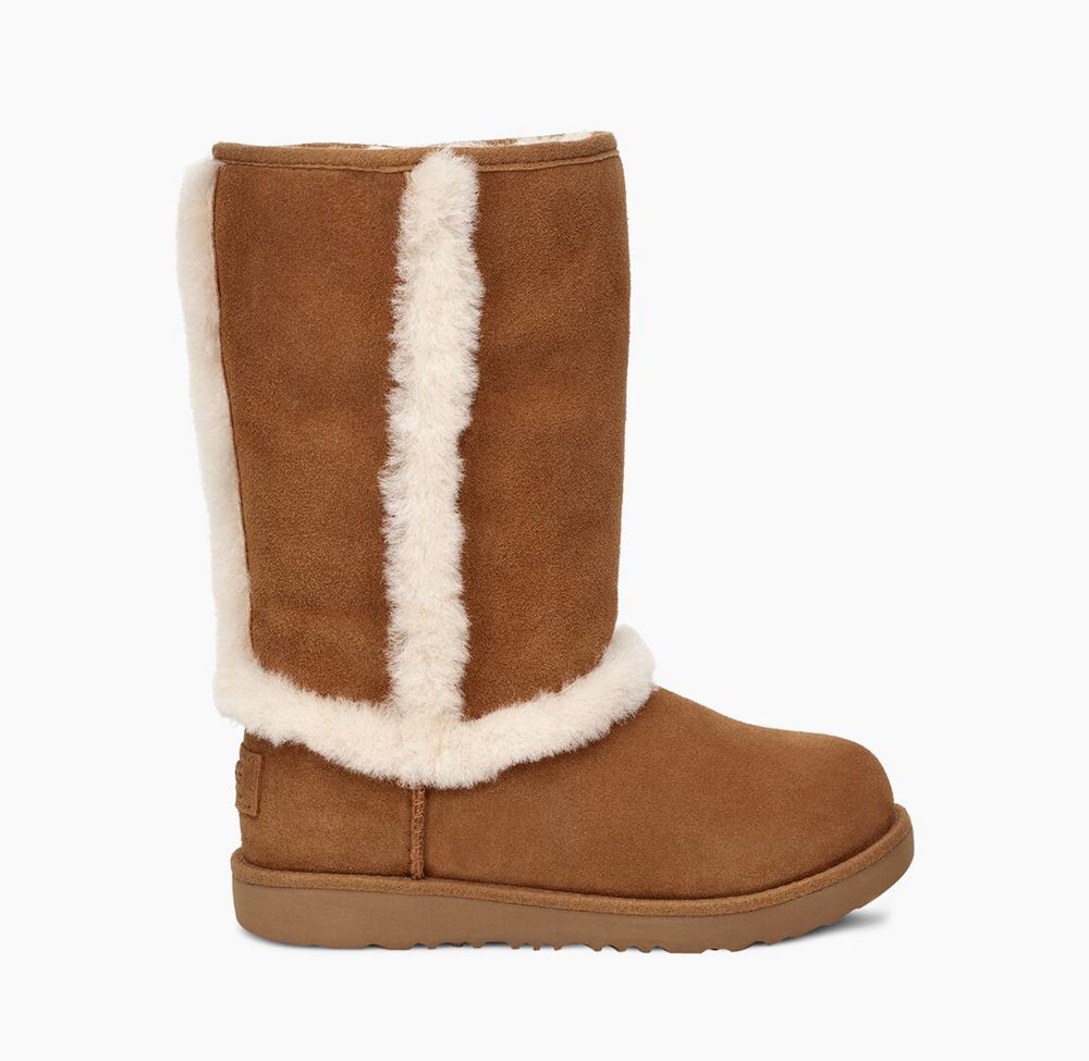 Ugg Hadley Ii - Kids Tall Boots - Brown - NZ (0875DBELN)